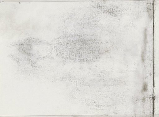 Rubbing of the chalk drawing on sheet 10 recto