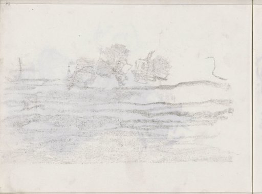 Impression of the chalk drawing on sheet 11 recto