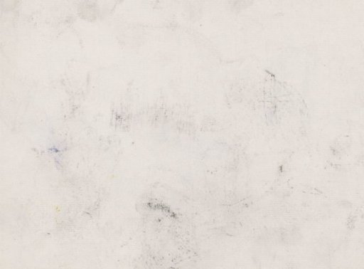 Impression of the chalk drawing on sheet 3 recto