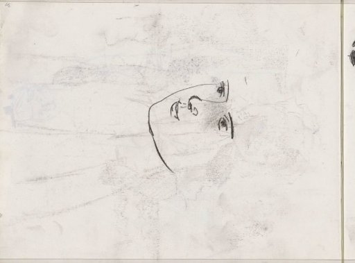 Face of a young woman