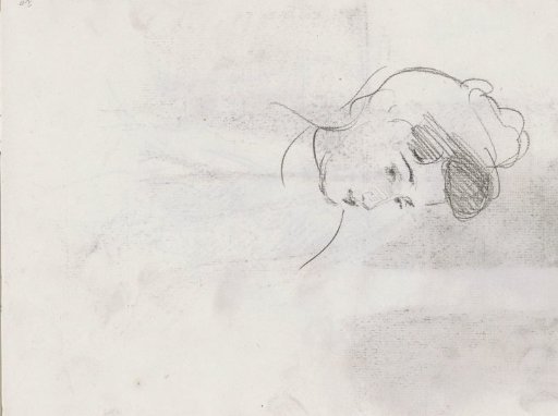 Head of a woman