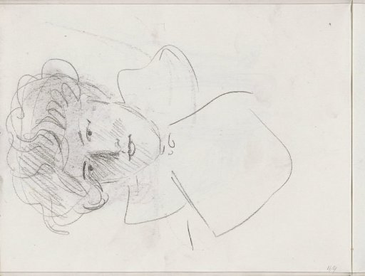 Head of a woman