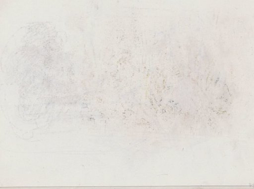 Rubbing of the chalk drawing on sheet 3 recto