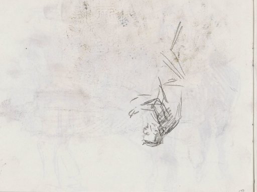 Standing Man, in Profile