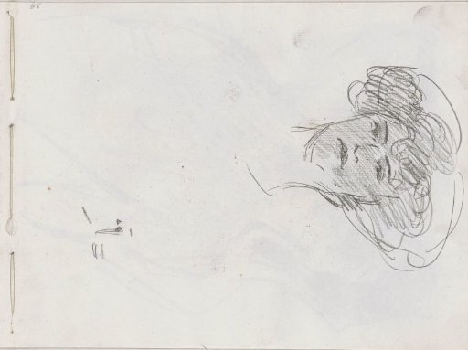 Woman's head with a hat