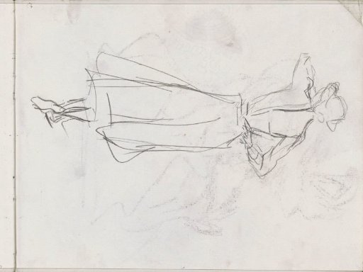 Standing Woman, Seen from Behind