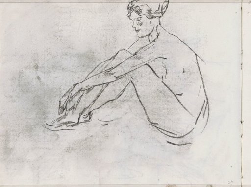 Seated Female Nude