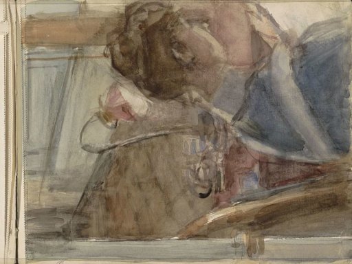 Woman at a Table