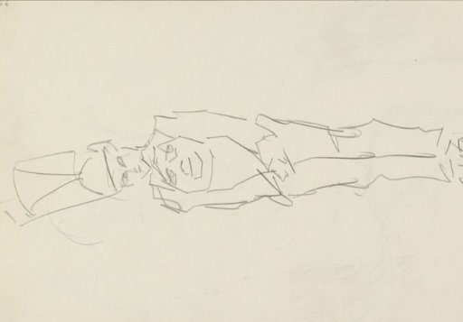 Standing Figure in Costume, Possibly a Variety Artist