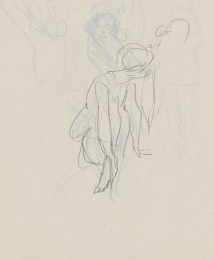 Woman with her hands on the ground