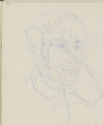 Study, possibly a figure study