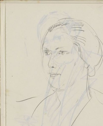 Woman's head