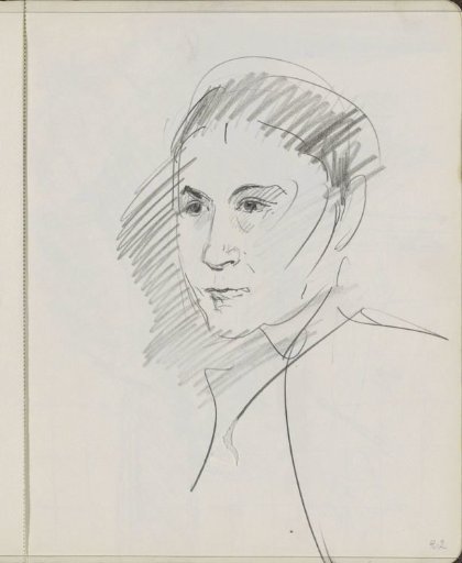 Head of a man or woman