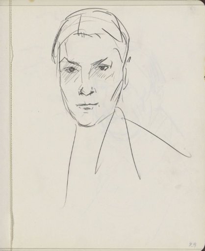 Head of a man or woman