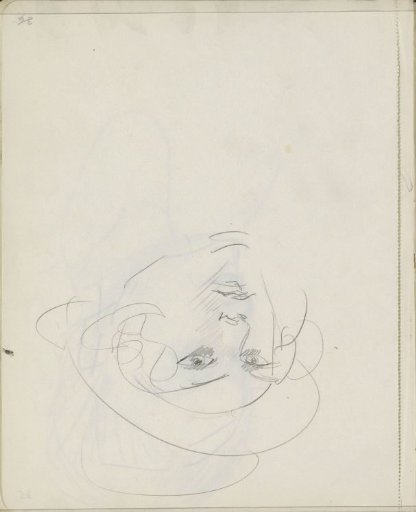 Woman's Head with Hat