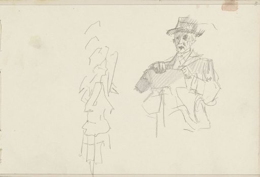 Dancers and an artist at work