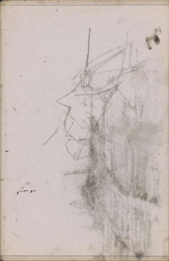 Study, possibly a figure study