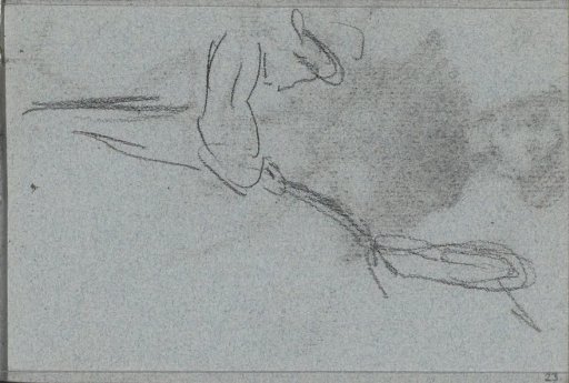 Figure study, possibly a woman