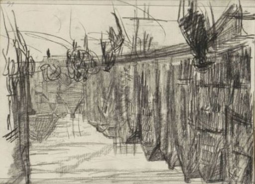 City view with figures