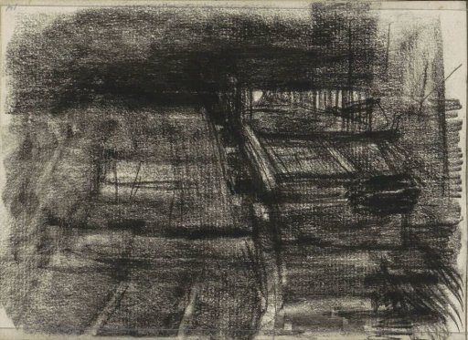 Buildings, possibly shop fronts