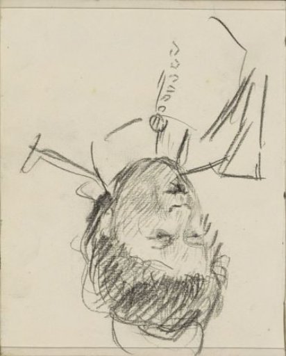Woman in uniform, possibly a maid