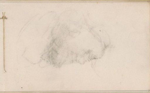 Rubbing of the chalk drawing on page 23