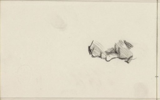 Face of a woman, in profile