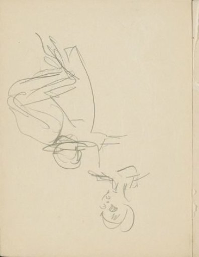 Standing and crouching figure