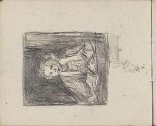 Young girl in the window