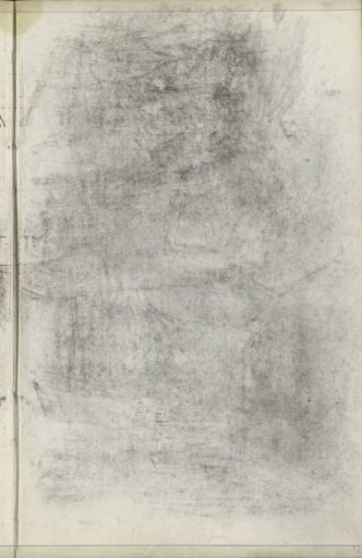 Impression of the chalk drawing on sheet 16 verso