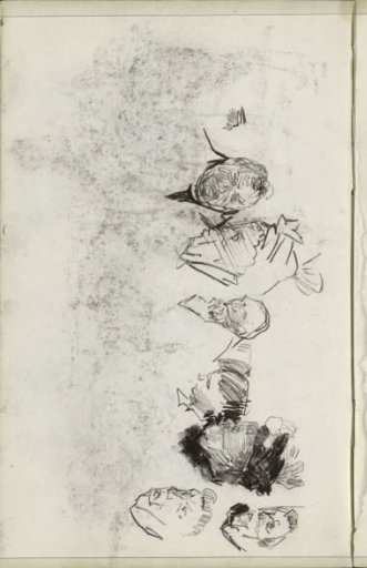 Heads of men and women