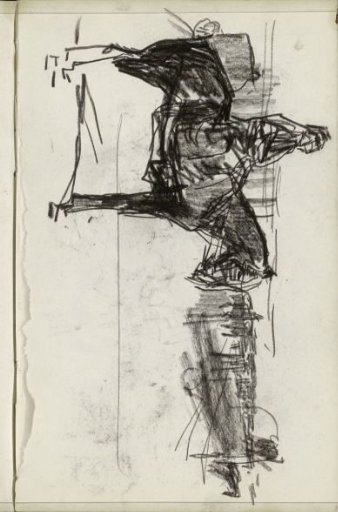 Horseman, Possibly a Hussar