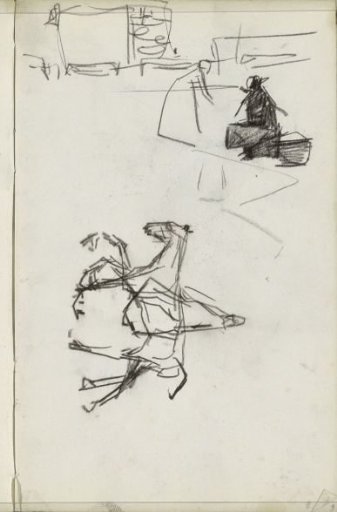 Horseman and Two Women