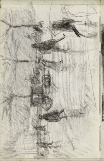 Walking Figures and a Carriage