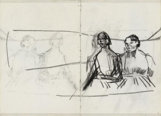 Two Seated Women