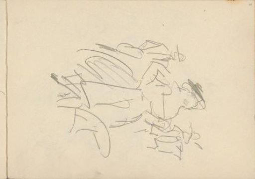 Three standing figures