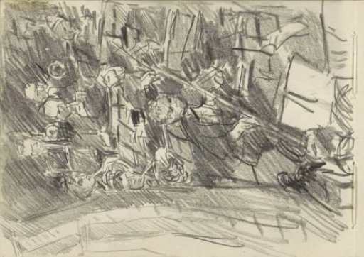 Orchestra in a theater