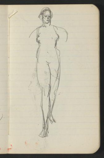 Standing Female Nude