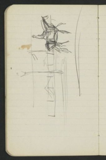 Rider, possibly on the promenade of Scheveningen