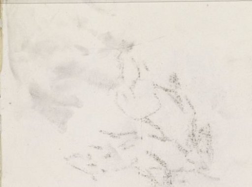 Rubbing of the chalk drawing on page 2