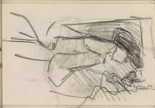 Standing Woman, in Profile