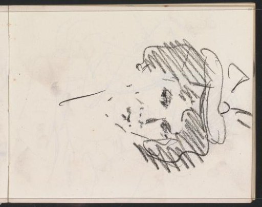 Woman's Head with Hat
