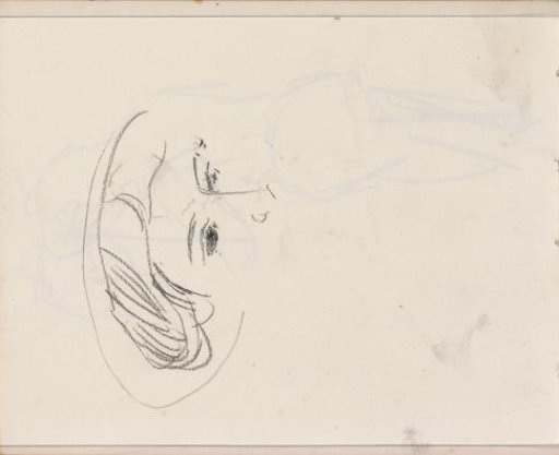 Woman's Head with Hat