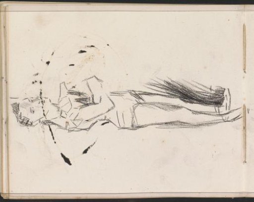Standing woman, possibly a variety artist