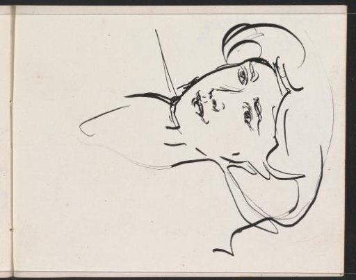 Woman's head
