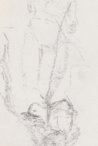 Rubbing of the chalk drawing on page 21