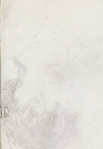 Rubbing of the chalk drawing on page 41
