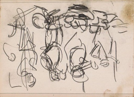 Standing figures