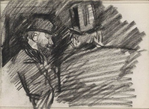 Two men with hats