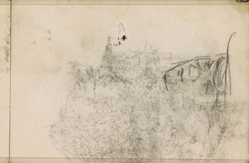 Woman's head with hat
